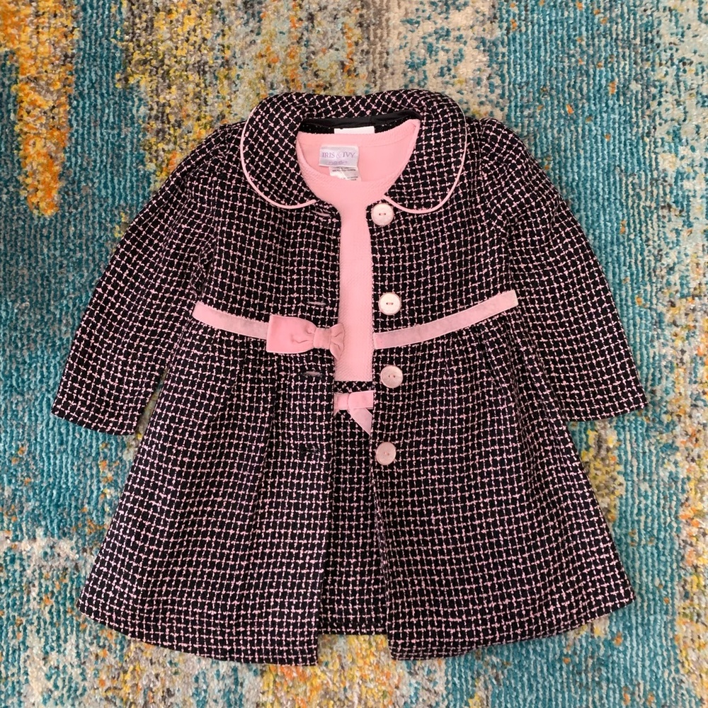 Iris & Ivy dress and jacket set